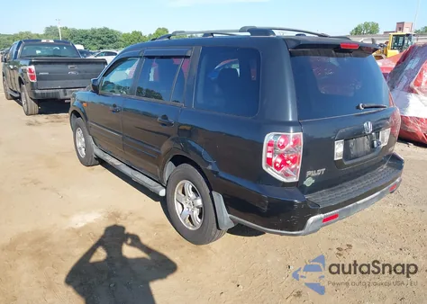 2006 Honda Pilot Ex from USA, damaged, VIN 2HKYF18746H530279